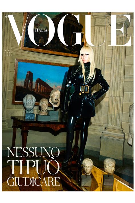 donatella versace sborrata|Donatella Versace: the cover and Vogue's full interview .